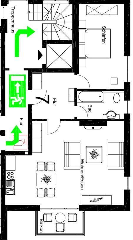 Apartmenthaus Kleiner Falke Остзебад Бинц Экстерьер фото
